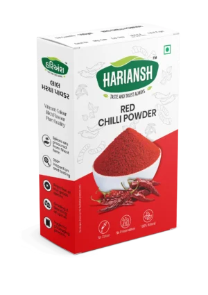 Red Chilli Powder Box